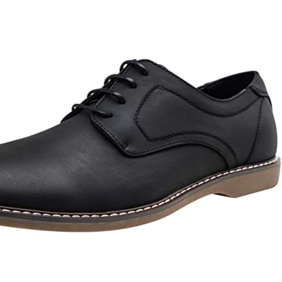 Men's Oxford Suede Business Casual Dress Shoes